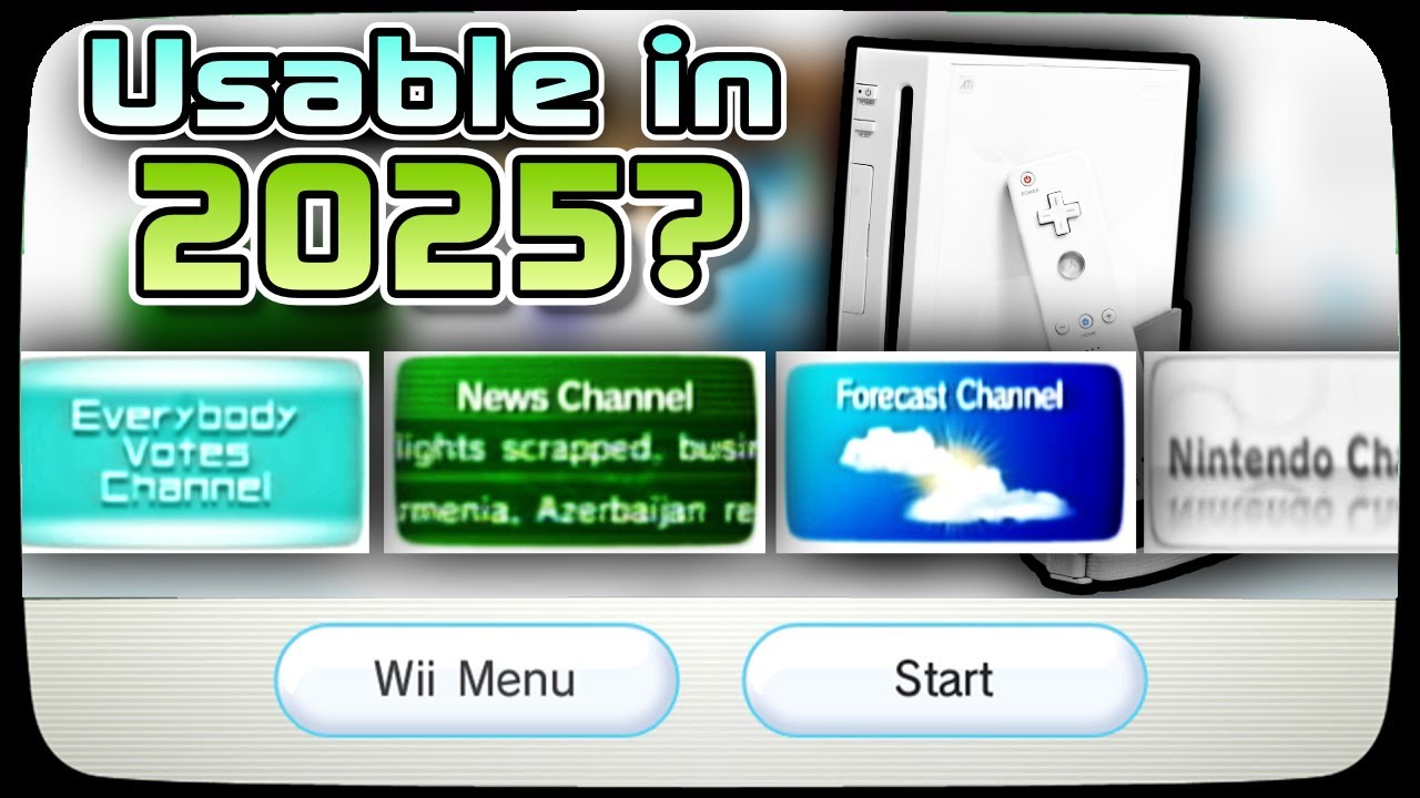 How usable are these Wii channels in 2023? YouTube