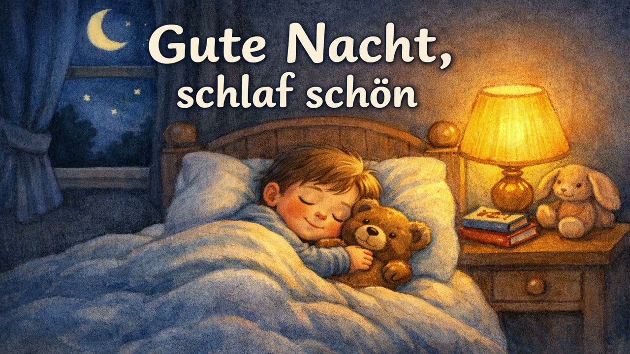 Gute Nacht, schlaf schön – ruhiges Einschlaflied zum Träumen 🌙✨