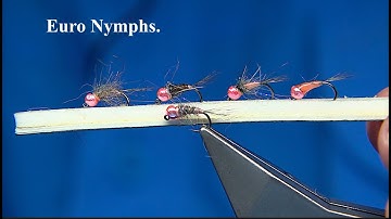 My Favourite Euro Nymph Styles for Trout and Grayling