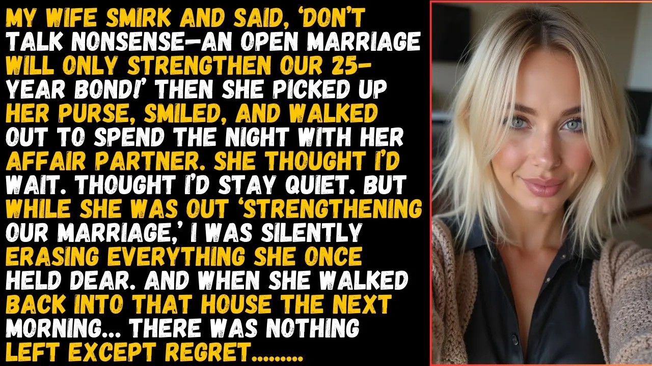 My Cheating Wife Said, An Open Marriage Will Only Strengthen Our ...