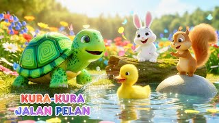 🐢Kura-Kura Jalan Pelan - Lagu Edukatif Anak tentang Hewan | Nada Si Kecil