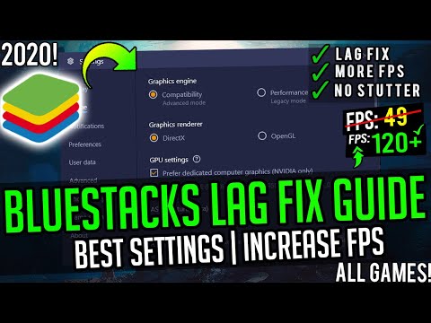 ?Bluestacks Best Settings For Low-End PC ✅ Bluestacks 2GB Ram Lag Fix And FPS Boost | 2020 UPDATED