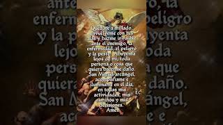 🙏San Miguel Arcángel #amor #sanaciones #frases #fe #oracion #paz #reflexiones #abundancia #amor