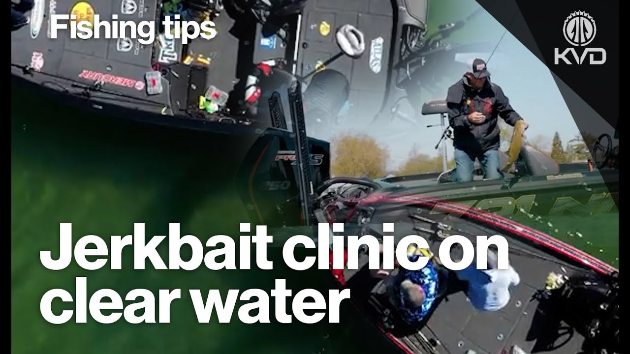 How KVD & Zona catch bass when others can't | Jerkbait Fishing Masterclass secret bait revealed