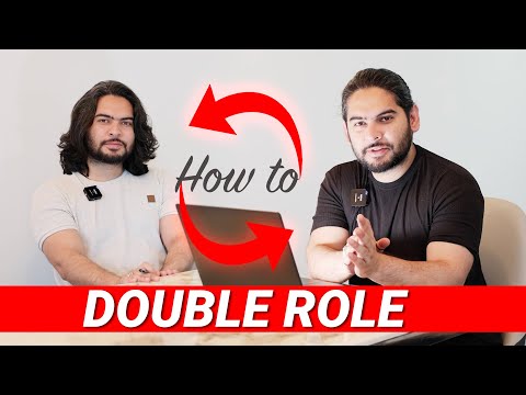How to Edit Double Role Characters in Video Editing | Ulearna پښتو | Tutorial