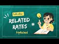 Related Rates Explained – Part 1 | calculus lecture 20