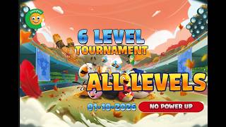 ALL Levels Tournament 01-10-2026  Angry Birds Friends 3- stars HighScore NO Power UP Strategy screenshot 4