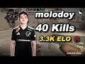 molodoy (40-22) Rating 1.74 Anubis POV avg 3.3k Elo | May 31, 2026