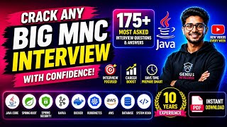 Java Question Bank❤️❤️ || 175+ Most Asked Interview Questions_Answers|| Crack a BIG MNC Interview🎯🔥🔥