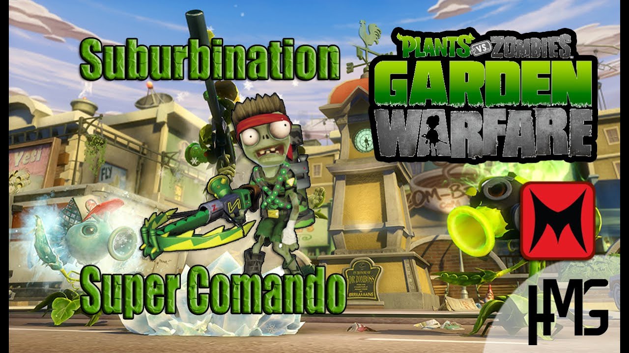 Super Comando - Plants vs Zombies Garden Warfare - YouTube