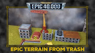 Famous EPIC 40K WARHAMMER TERRAIN MADE FROM TRASH Legions Imperialis Net Worth