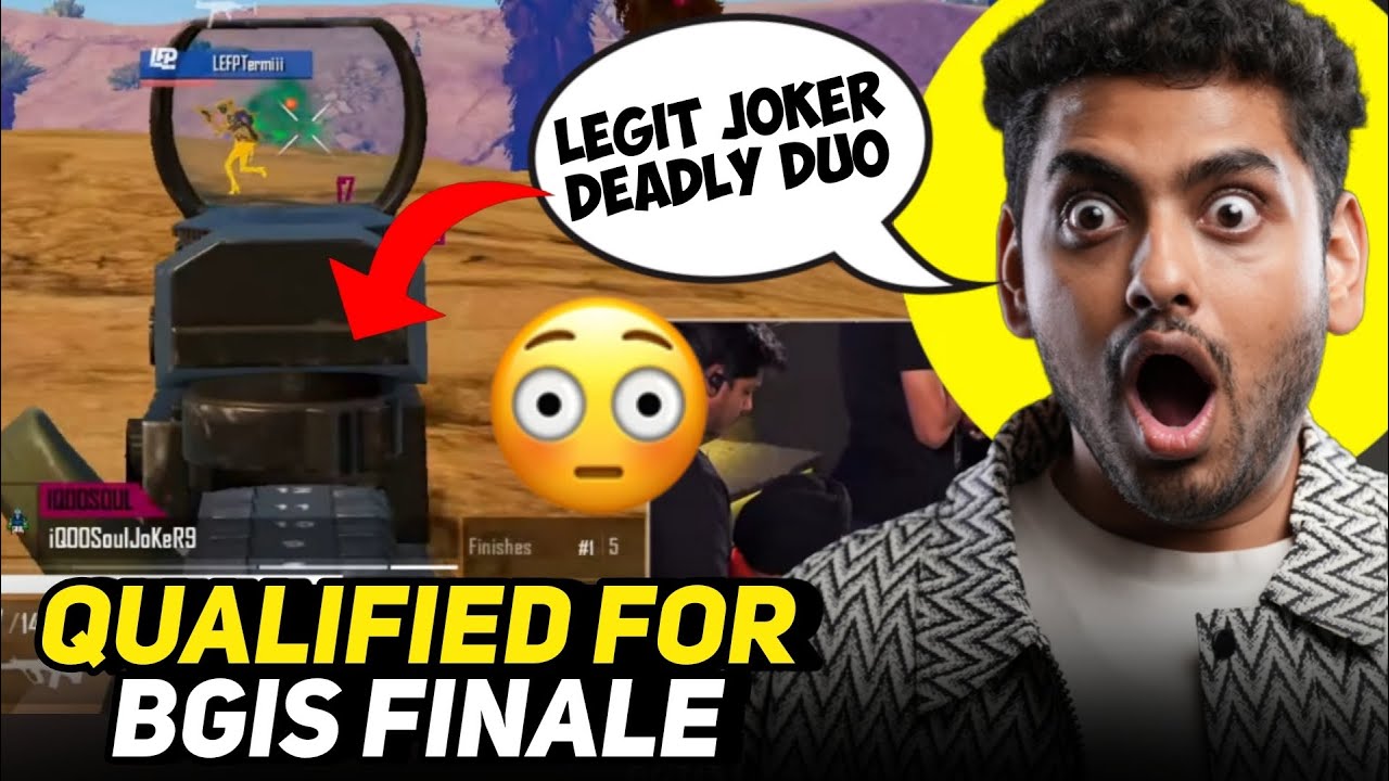 SouL Qualified to Finals | Legit Joker Deadly Duo - Aman Reaction - YouTube