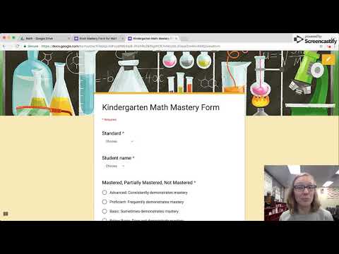 Google Forms for Mastery