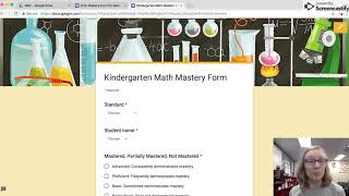 Google Forms for Mastery