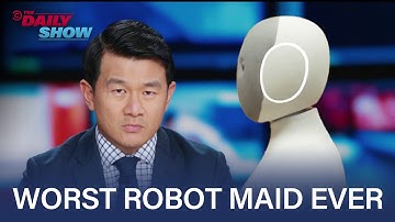 Ronny Chieng Meets Neo, the World’s Stupidest Robot Maid | The Daily Show