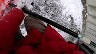 庭の雪かき30秒 【撮影 GoPro HERO8 Black】