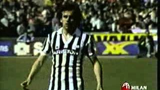 Juventus-Milan 1-0 stagione 85-86