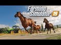 ВЕЛИКИЙ ФЕРМЕР РАЗВОДИТ ЛОШАДЕЙ - Farming Simulator #1