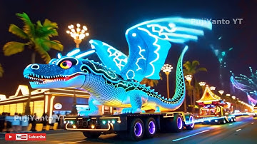 takbir keliling takbiran idul fitri 2025 parade paling meriah