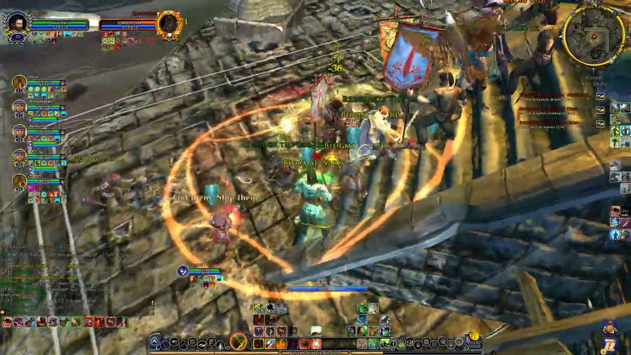 Lotro | Blue Lore-master - Fornost - Wraith of Fire