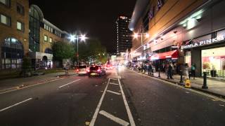 4k ultra hd time lapse render 2: Broad Street, Birmingham