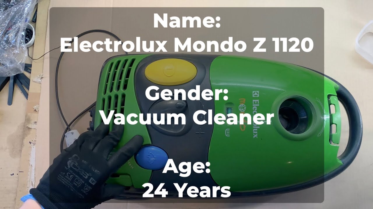 Sometimes I don’t want to fix it, JUST THROW IT AWAY - Electrolux Mondo Z1120