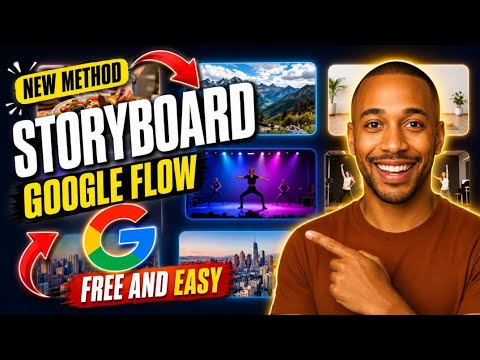 FREE Awesome Google Flow Storyboard Tool From Script to Visual Storyboard in Minutes