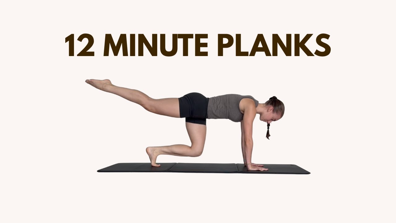 12 Minute Core | Pilates Planks!