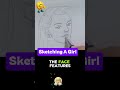 How I Sketch A Girl😊😍😊 #drawingtutorials #art #cartoonhumor