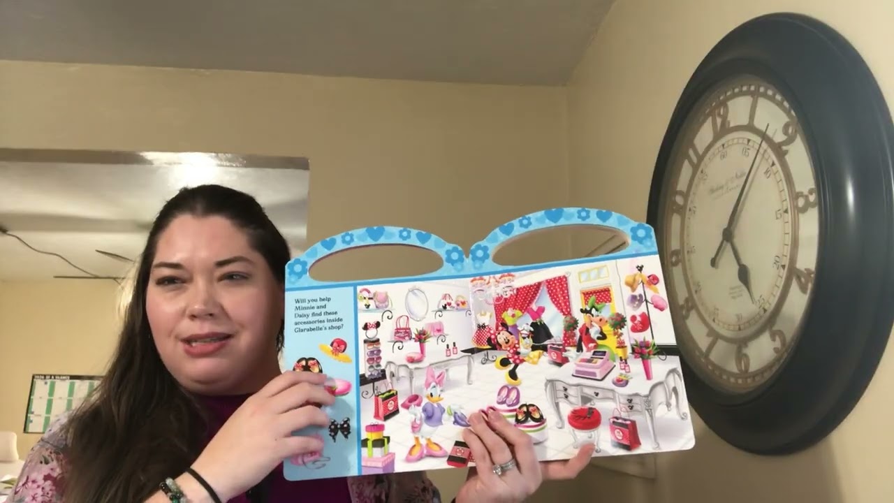 Another Look and Find Winner! Minnie Mouse Board Book! This does have a write and erase option, too!