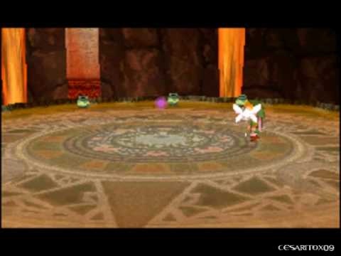 The Legend of Zelda Phantom Hourglass Walkthrough -Boss:Blaaz, Master of Fire- Part 6