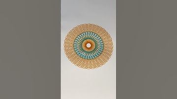 Beautiful #spirograph #asmr #spirographity #satisfying #pattern #viral #usa #shorts #rihanna