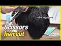 Scissors haircut ASMR