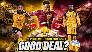 Kaizer Chiefs Signing Langelihle Phili & Du Preez and Msimango to stellies. is this a good deal?