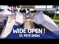 Fast Boats, Cheap Boats ,Big Boats (St. Pete Boat Show 2021 Walking Tour)