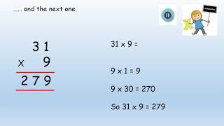 Year 4 Mrs Reed NUMERACY   Lesson 7   Column multiplication