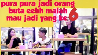 pura pura buta depan cewek cantik endingnya pingin di halalin#prank shalawat bang jack