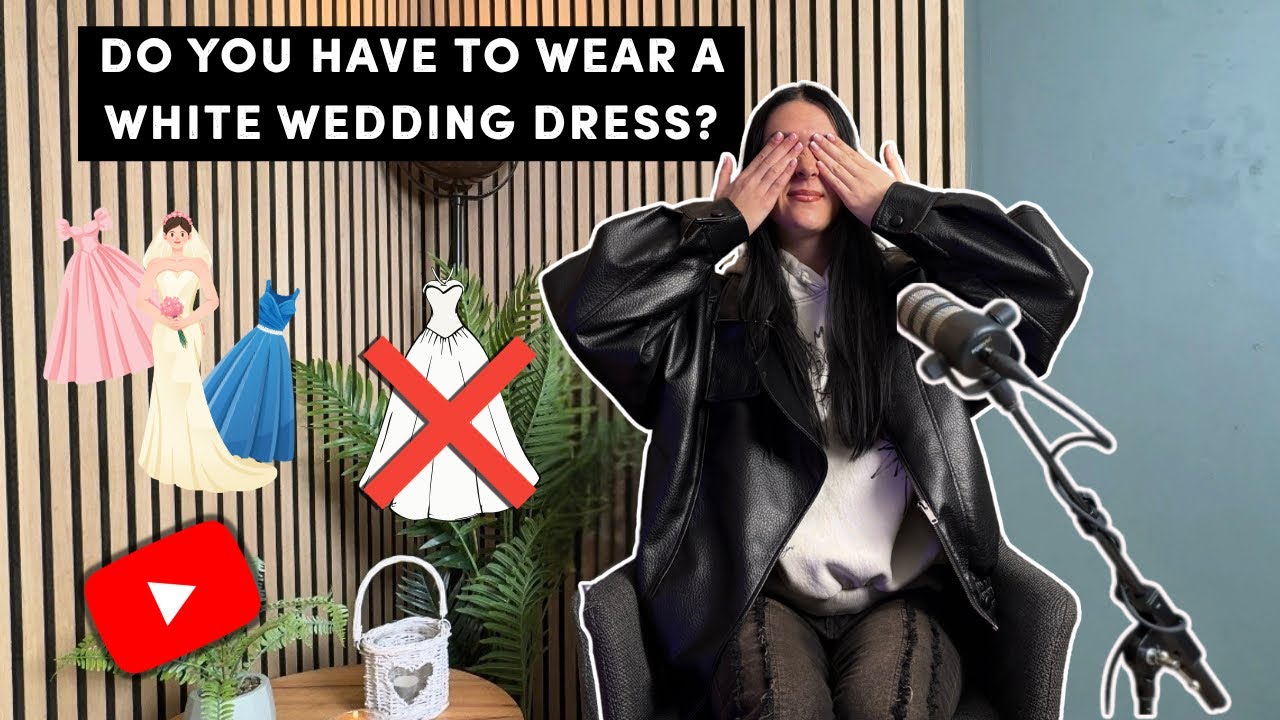Is a non-white short wedding dress, really a wedding dress? 