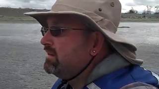 Hovercraft SEVTEC Prospector Island cruising