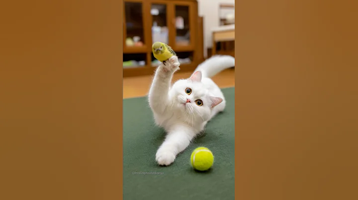 This Cat Trained a Parrot to Be Its Personal Assistant… Unbelievable! thumbnail