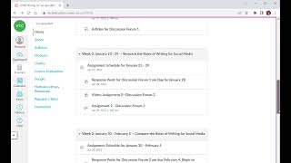 2023 BUS 4310 Overview of Discussion Forum 2