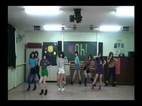 SNSD - Oh dance steps ver.2