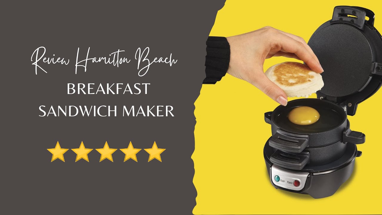 REVIEWED: The breakfast sandwich maker you don't need but might