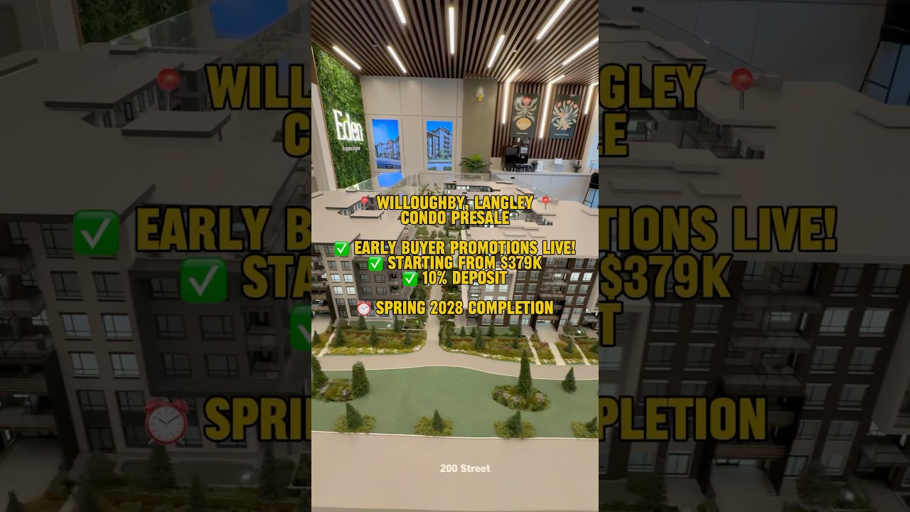 Brand New Willoughby Condo Presale by Zenterra! Early Buyer Promotions are Live! 