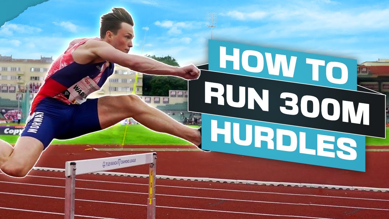 Run 300m Hurdles In Track And Field