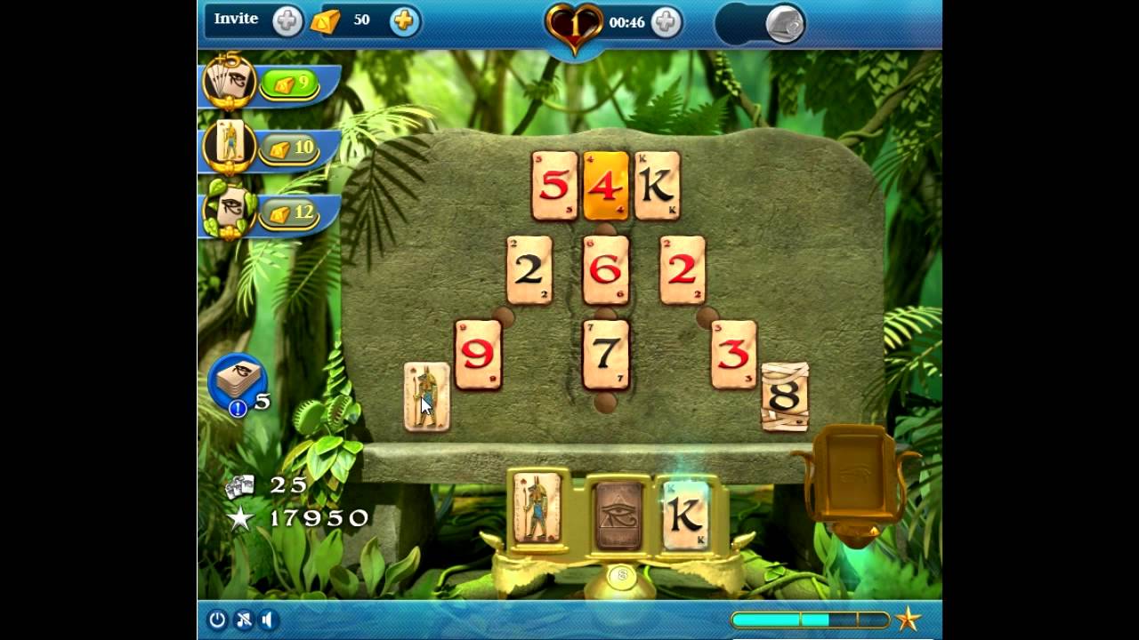 Pyramid Solitaire Saga level 90, 3 stars 😈