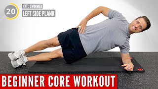 Core Workout For Beginners  10Minute Follow Along