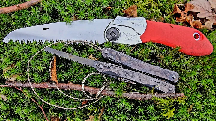 Wire Saw VS MultiTool VS Folding Saw | Pocket Survival Gear EDC for Bushcraft Woodcraft and Camping