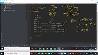 Print memory address of variable after adding numbers c++