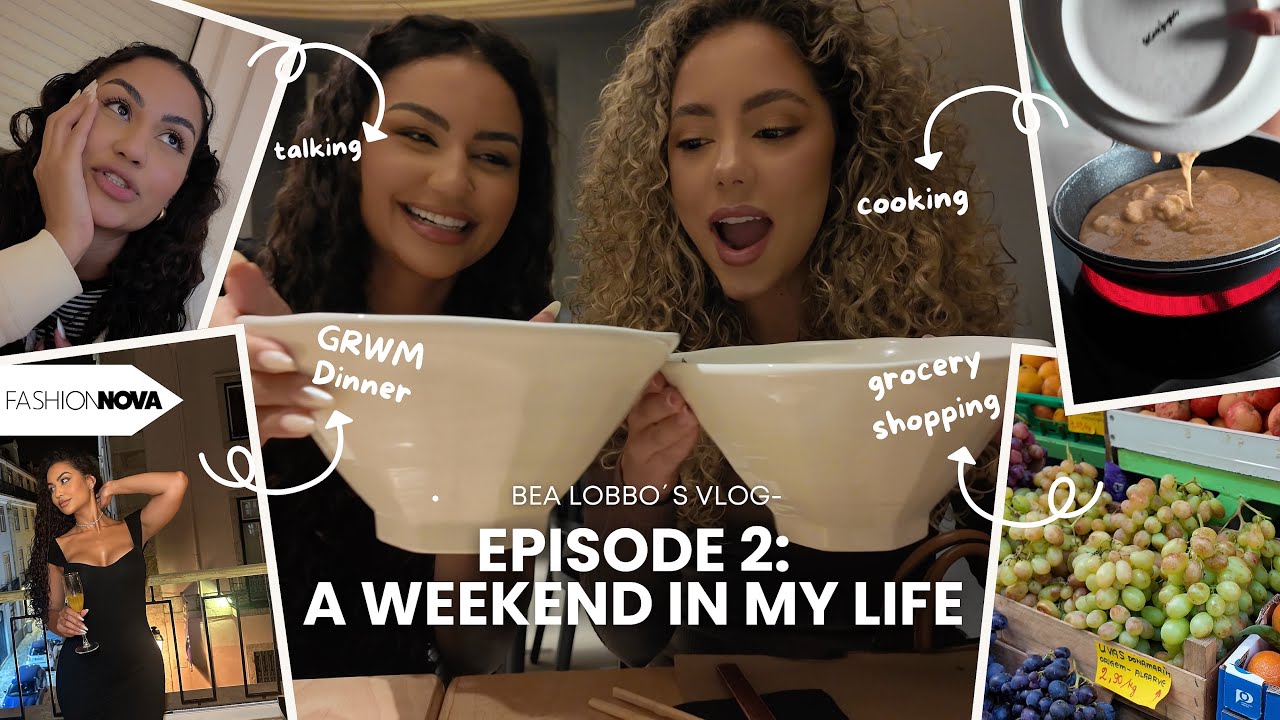 Um final de semana comigo 🍜 Provando Ramen com Camila Canuto, cozinhando & GRWM @FashionNova